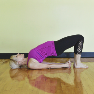 Bridge Yoga Pose - Yoga For Better Digestion - Square