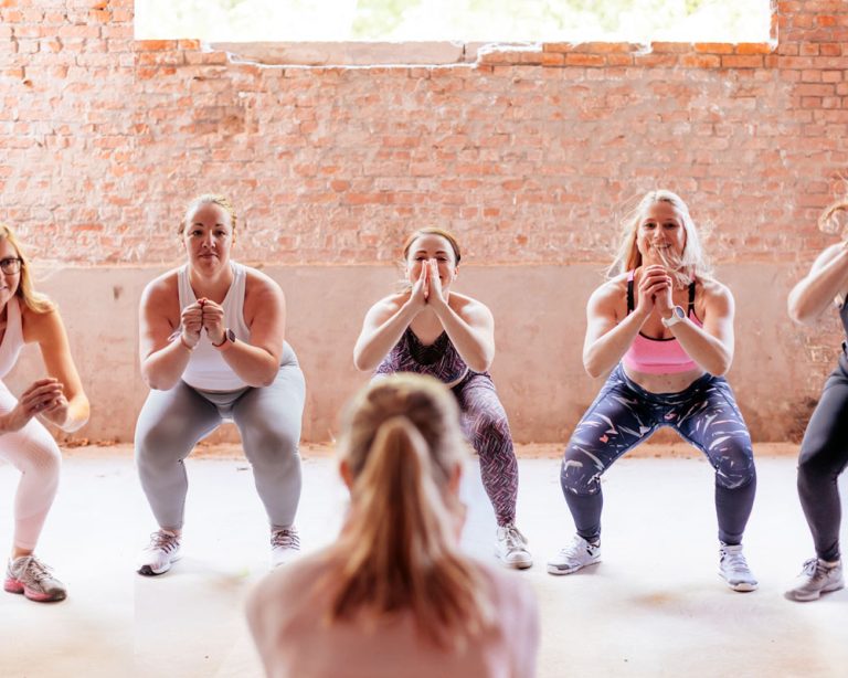 Group exercise classes for women in Pickering.