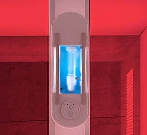 Dry Salt therapy machine at gym in Ontario.