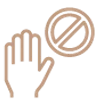 HaloRed hand icon
